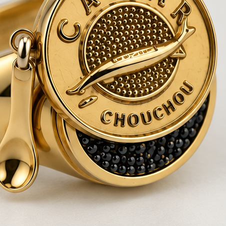 Gold Caviar Ring