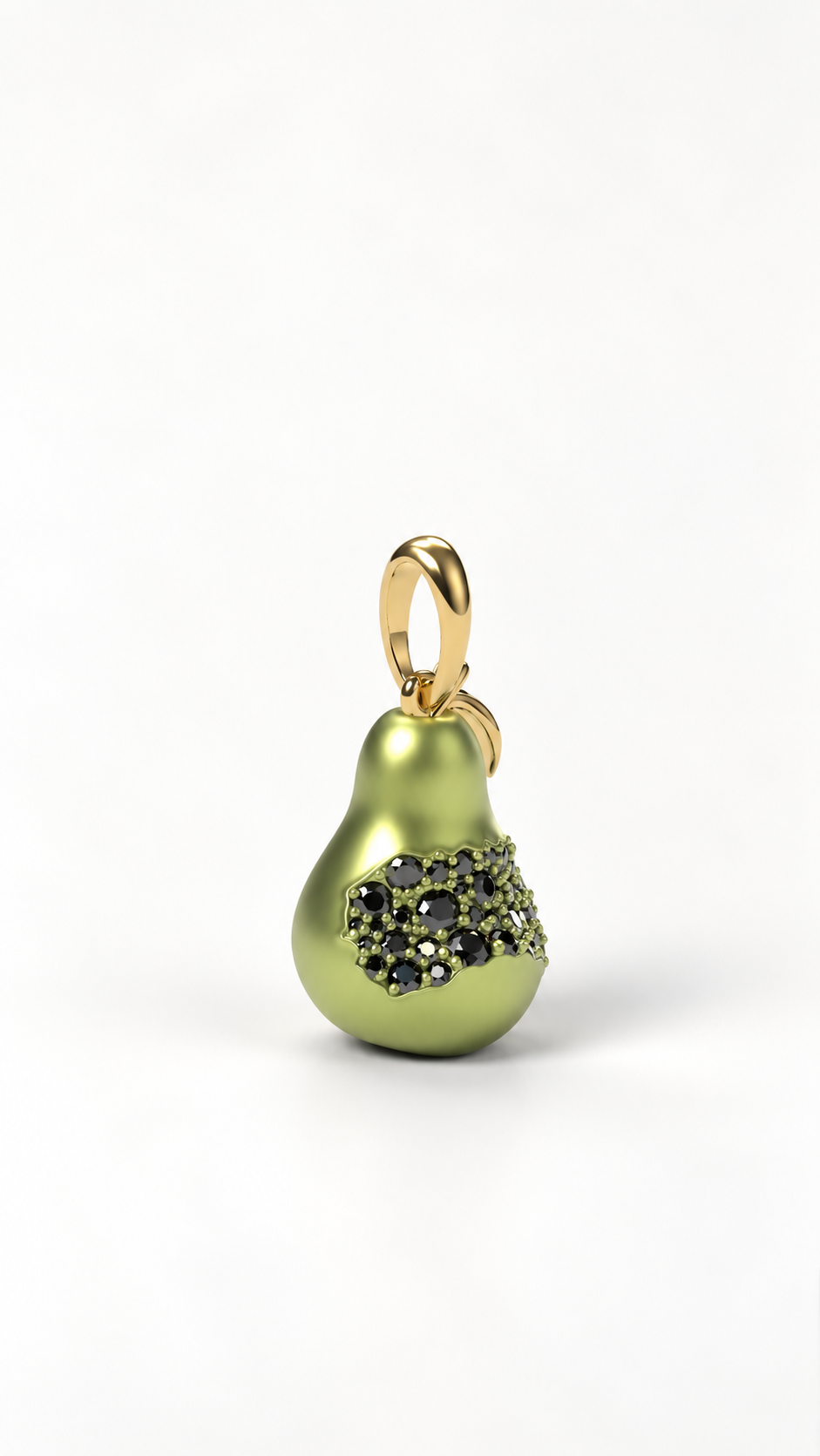 The Rotten Pear — 18K Green Gold