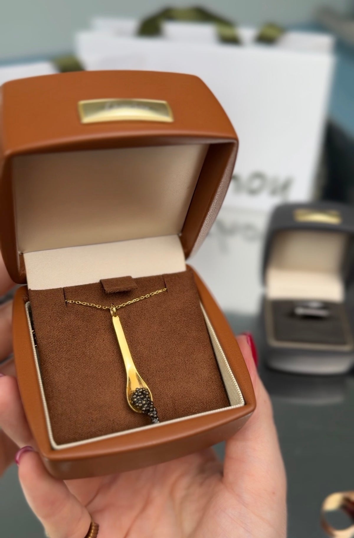 Caviar Spoon Pendant