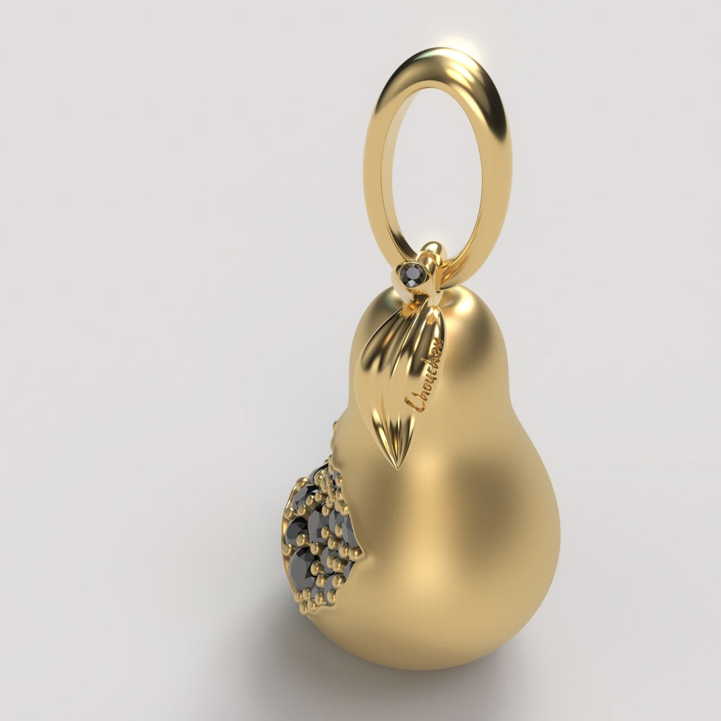 The Rotten Pear — 18K Yellow Gold